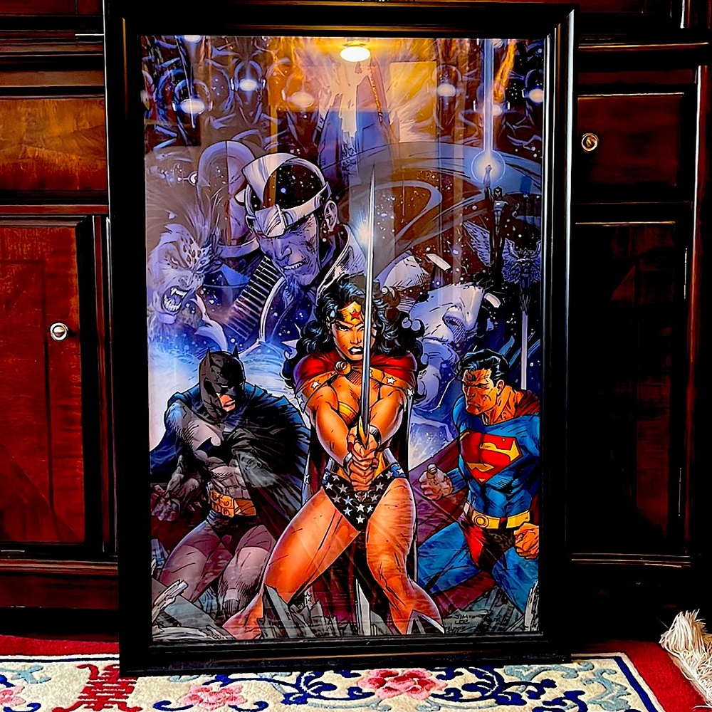 Batman-old poster, original. Bought at private museum estate.